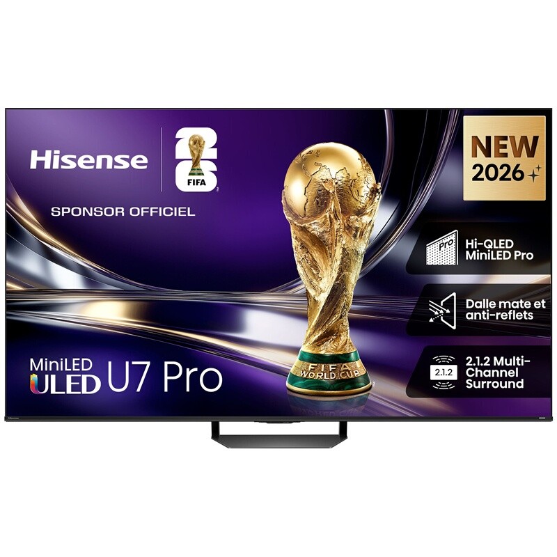 Hisense 55U7S Pro 55寸4K Mini-LED电视