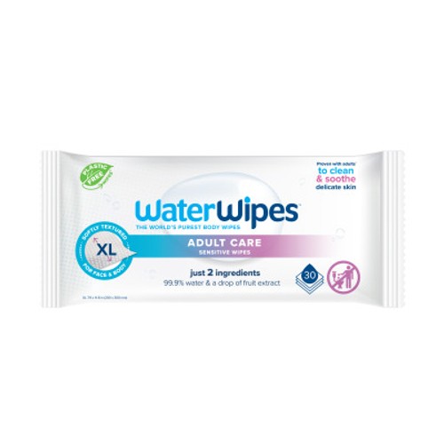 WaterWipes 成人护理湿巾 敏感型 30片