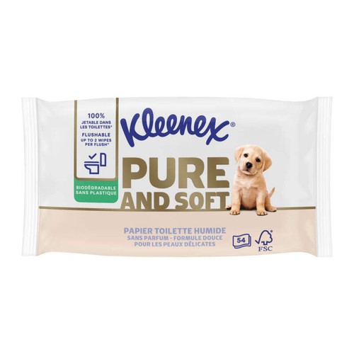 Kleenex 湿厕纸 纯净柔软 54片