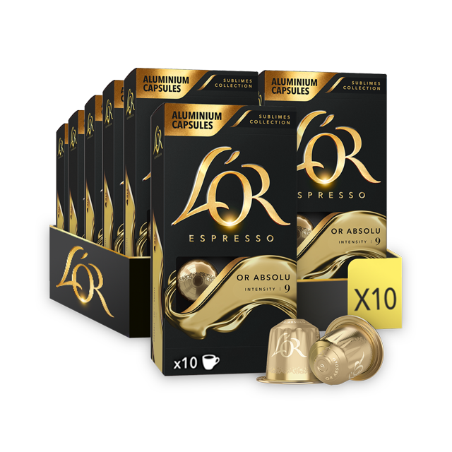 L'OR Espresso Or Absolu 咖啡胶囊·100颗
