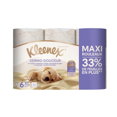 Kleenex 亲肤柔护卫生纸 6卷