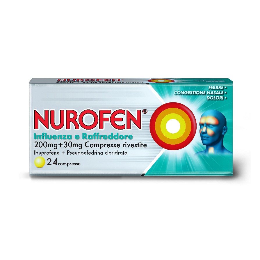 Nurofen 布洛芬感冒流感片