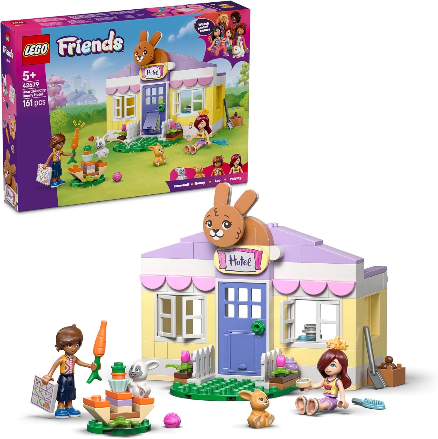 LEGO Friends 心湖城兔子旅馆
