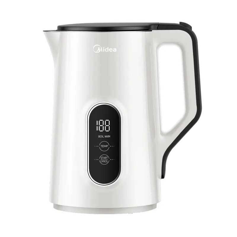Midea 智能控温电水壶 1.5L 不锈钢