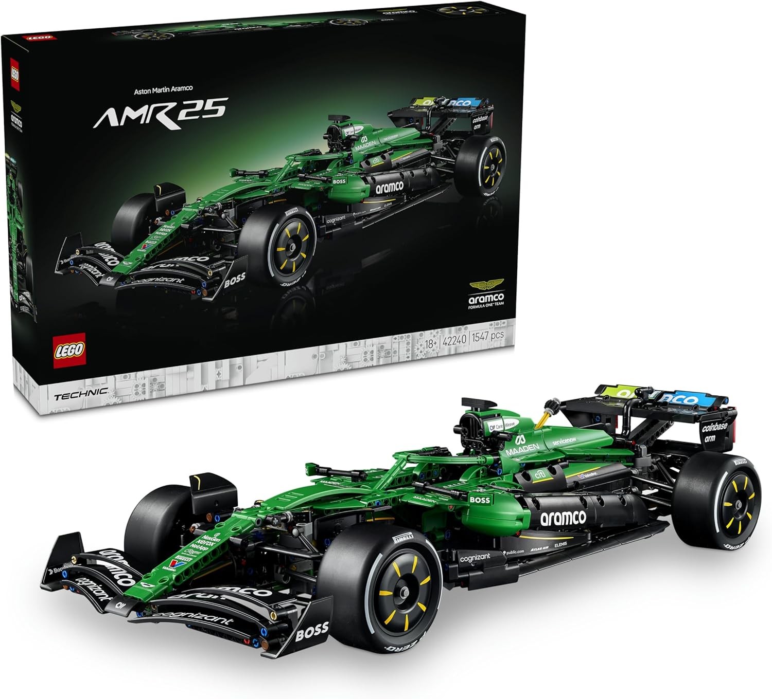 LEGO Technic 阿斯顿马丁 AMR25 F1赛车