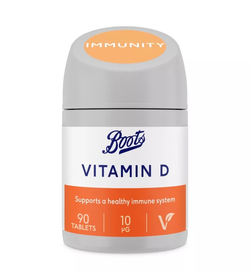 Boots 维生素D 10µg 90 片
