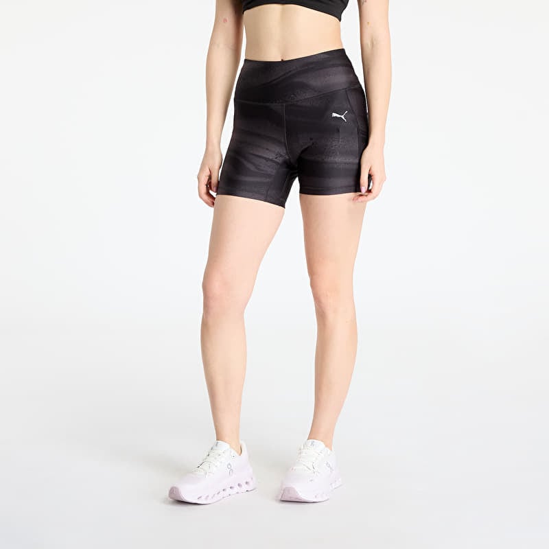 Puma 女款 Run Velocity 5″ 紧身跑步短裤 黑