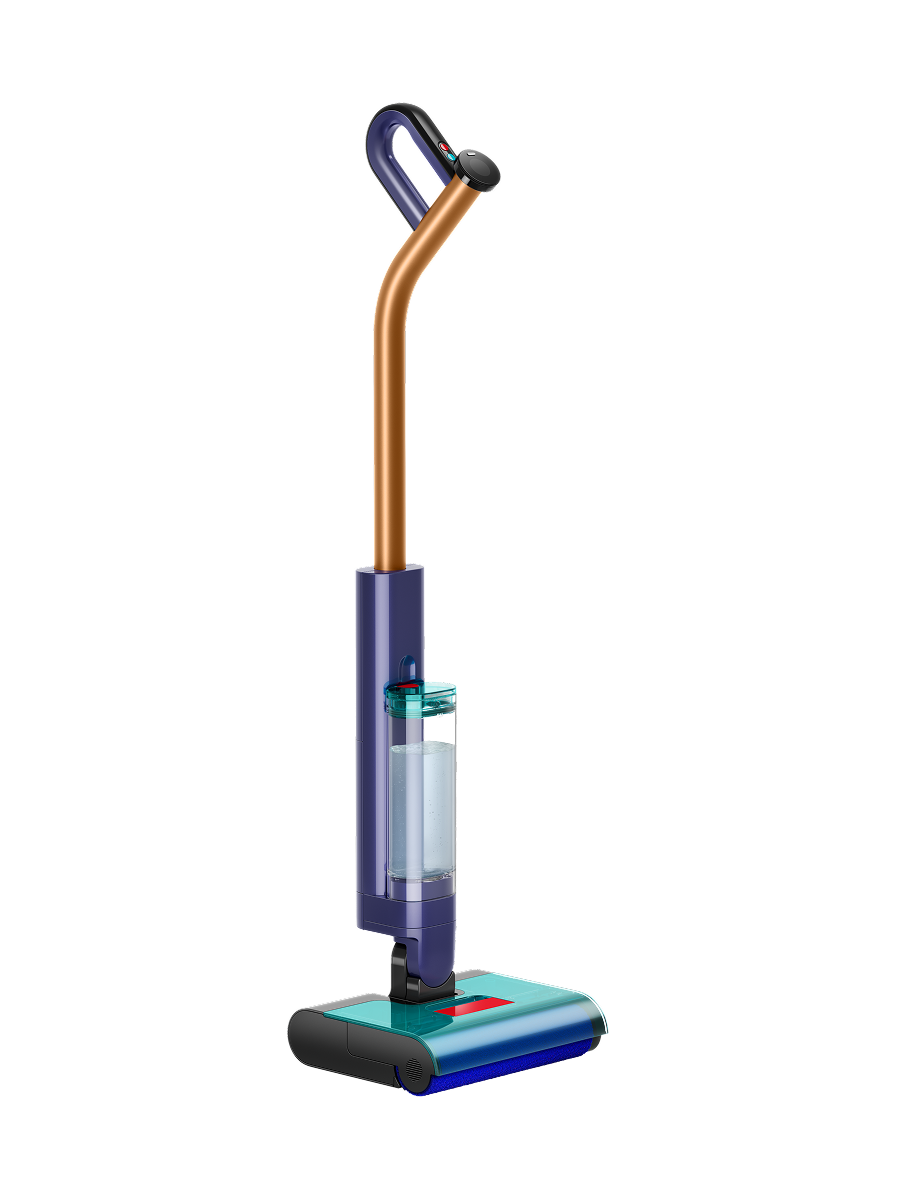 Dyson Clean+Wash Hygiene 洗地机 · 普鲁士蓝亮铜