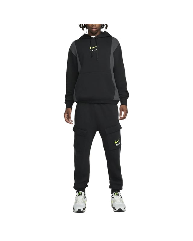 Nike Air 抓绒连帽运动套装 黑