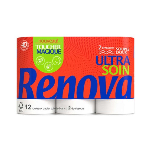 Renova 白色卫生纸 12卷