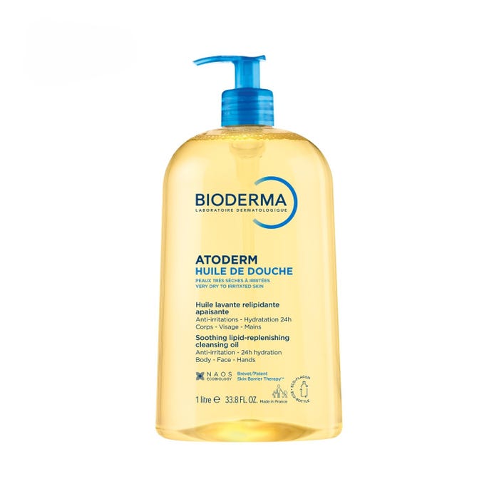 贝德玛(Bioderma) Atoderm 修护沐浴油 1L