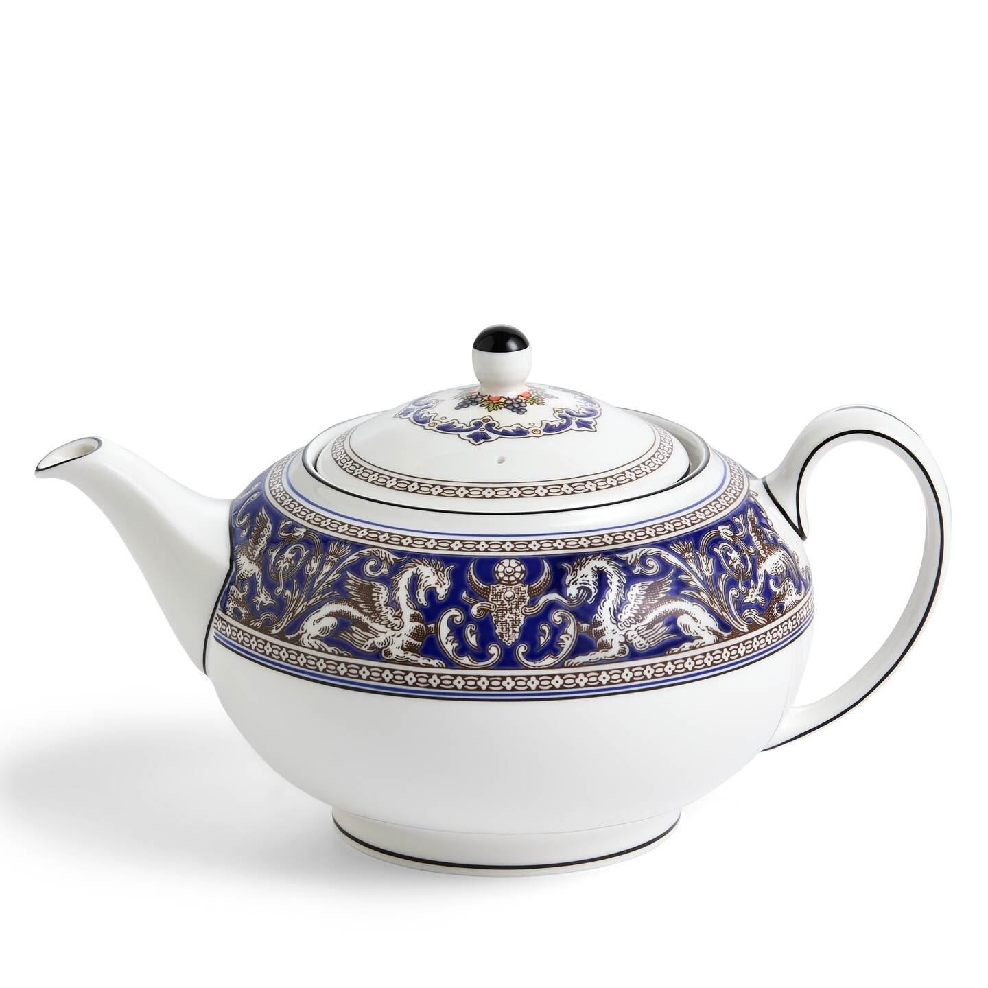 Wedgwood Florentine 佛罗伦萨海蓝茶壶