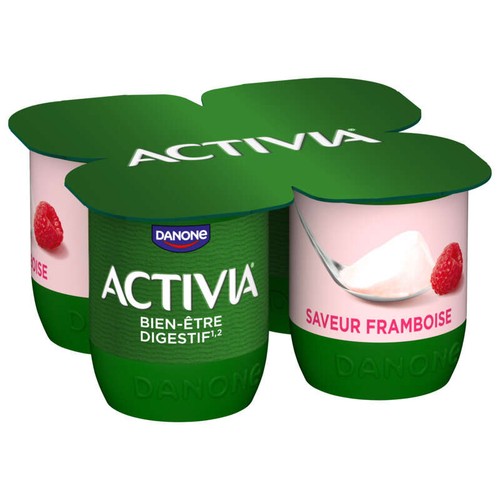 Activia 树莓味酸奶 4×125g