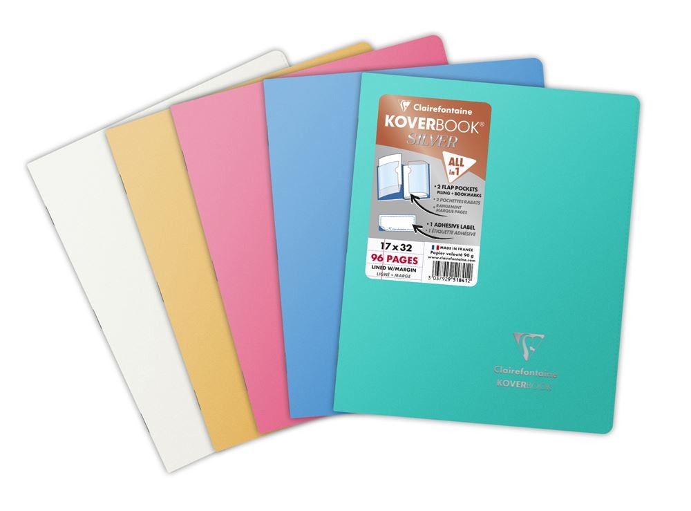 Clairefontaine Koverbook A5 封面笔记本 96页
