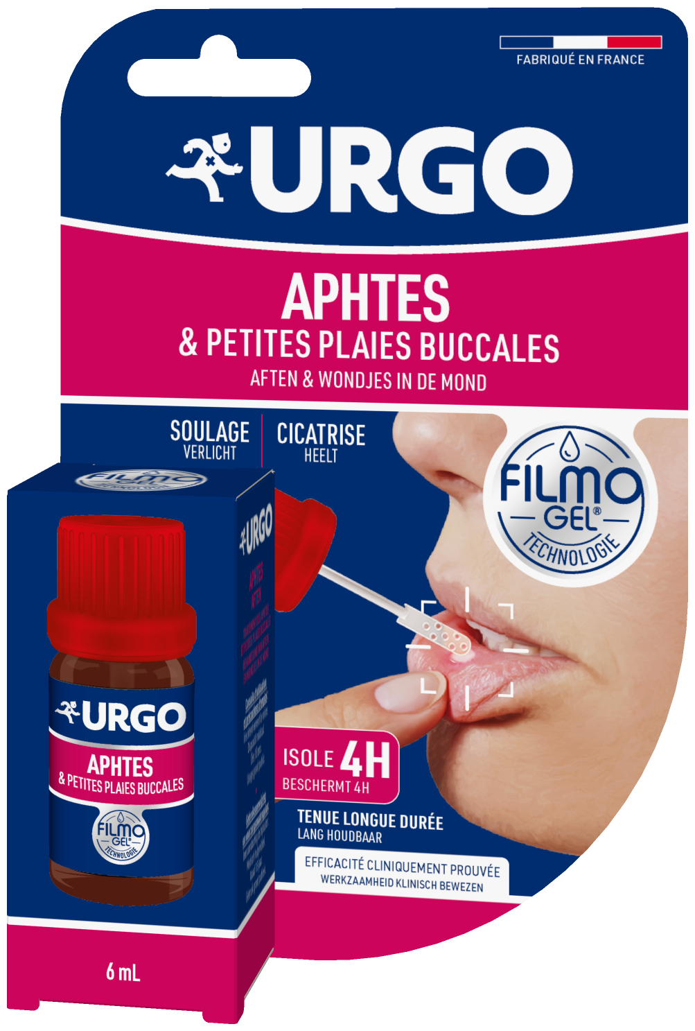 Urgo Filmogel 口腔溃疡隐形膜6ml