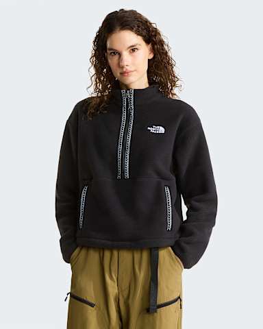 女士 TNF Fleeski 全拉链抓绒衣