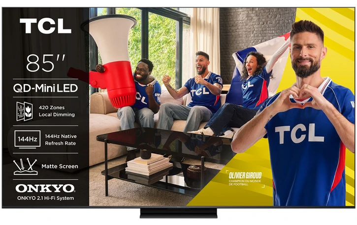 TCL 85C69K PRO QD-Mini LED 85寸