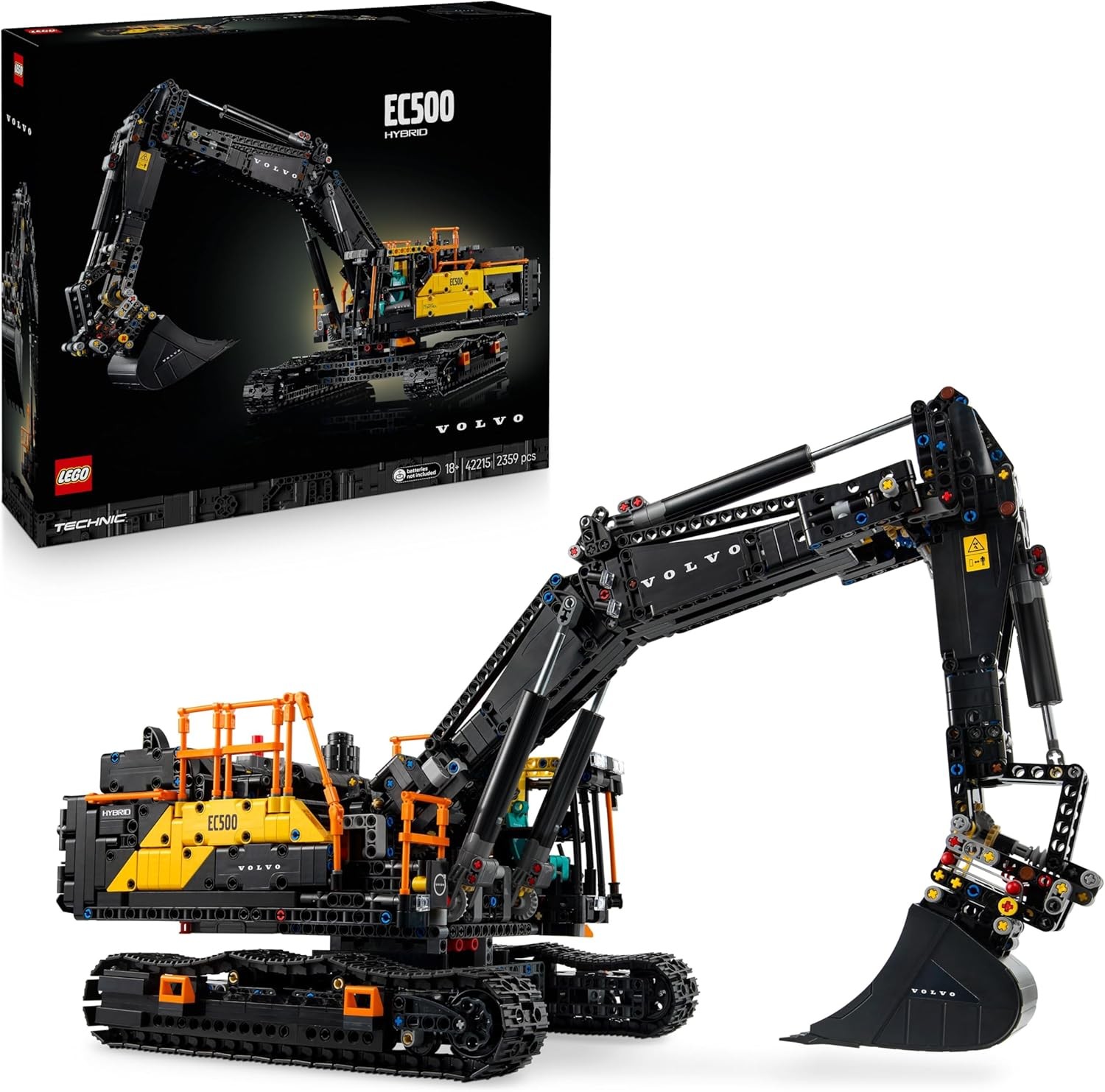 LEGO Technic 沃尔沃 EC500 混动挖掘机