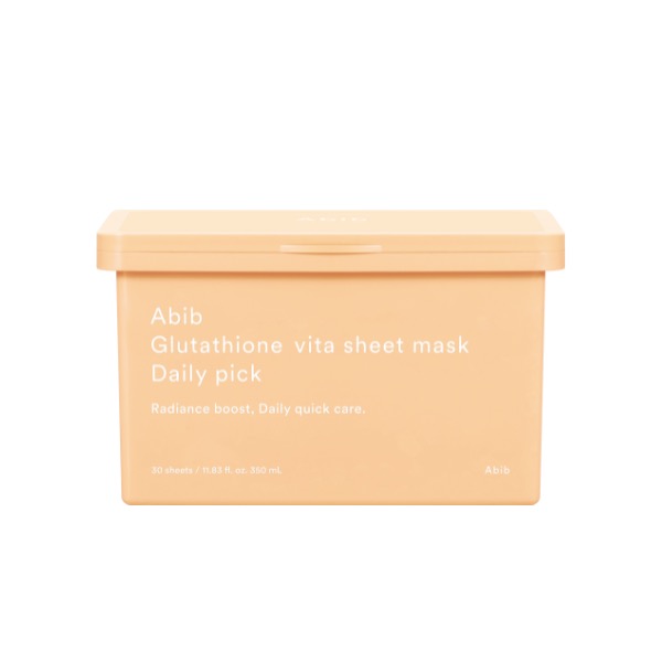 abib 谷胱甘肽亮肤日用面膜 350ml/30片