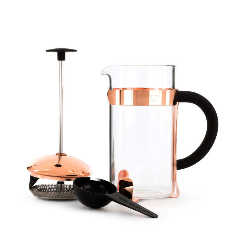 Whittard Copper 3-Cup Cafetière 玫瑰金3杯法压壶