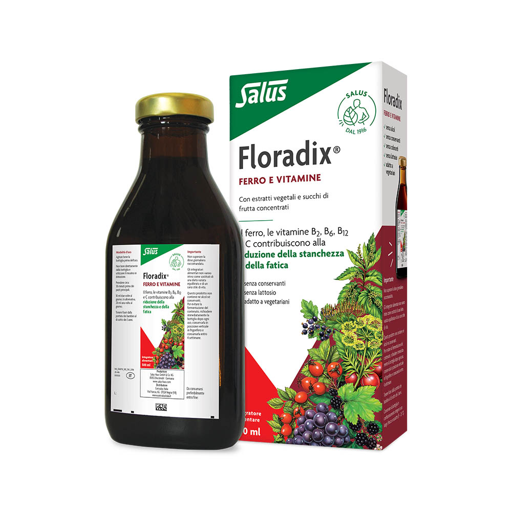 Floradix液体铁+B族维生素  500ml