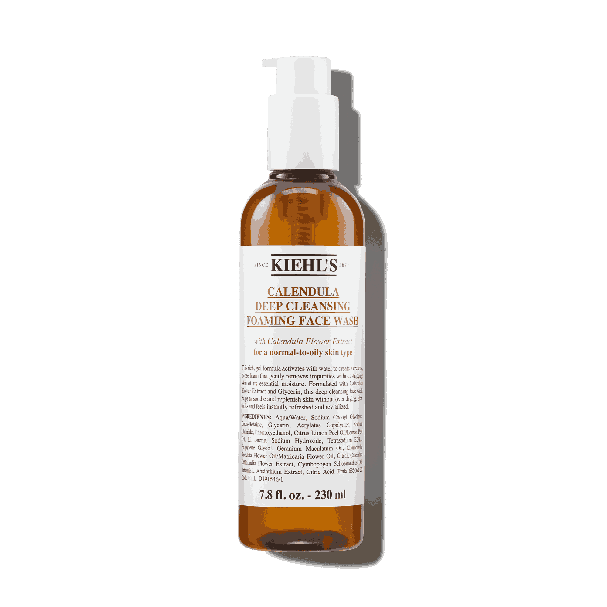 Kiehl's金盏花洁面啫喱230ml