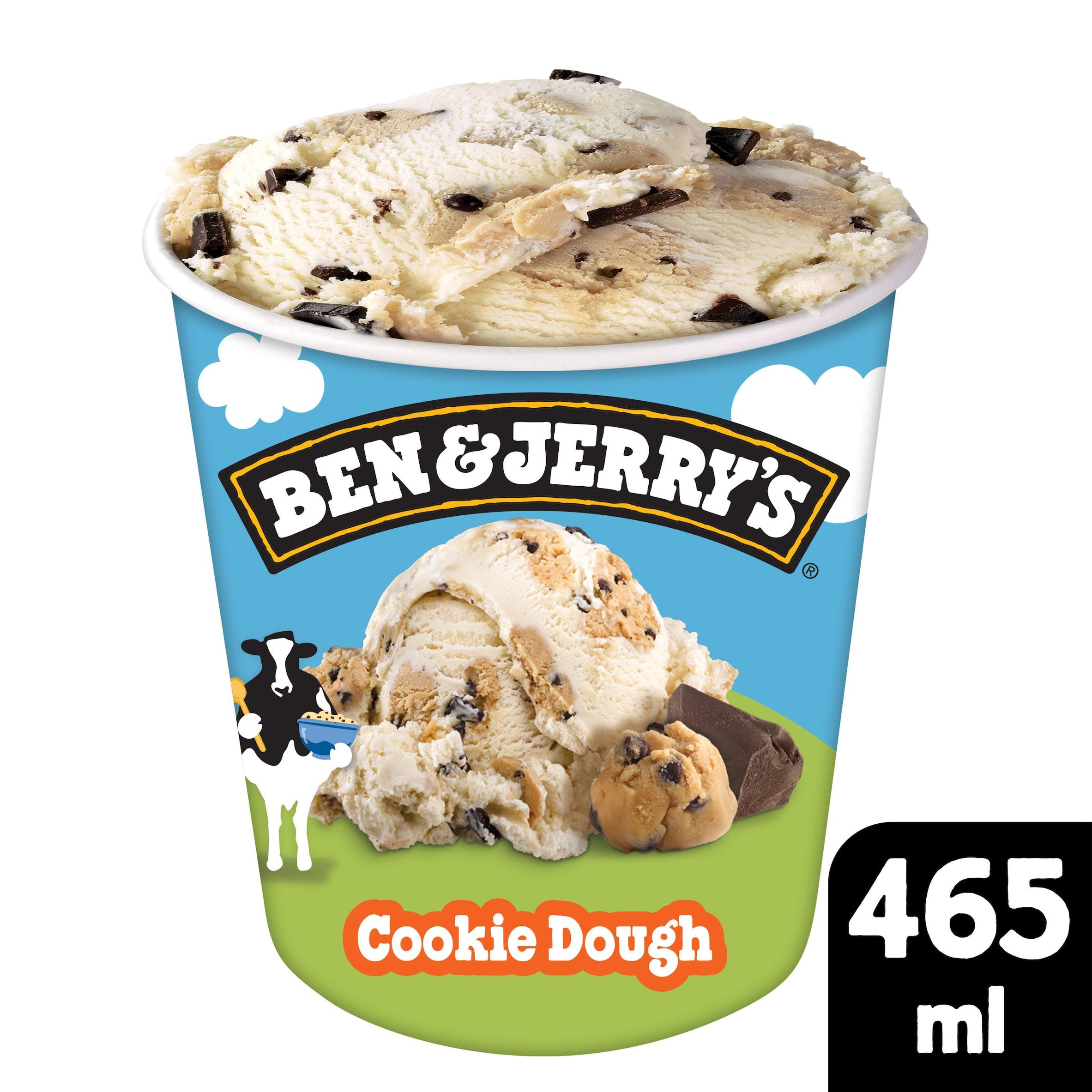 Ben & Jerry's 香草曲奇面团冰淇淋 465ml