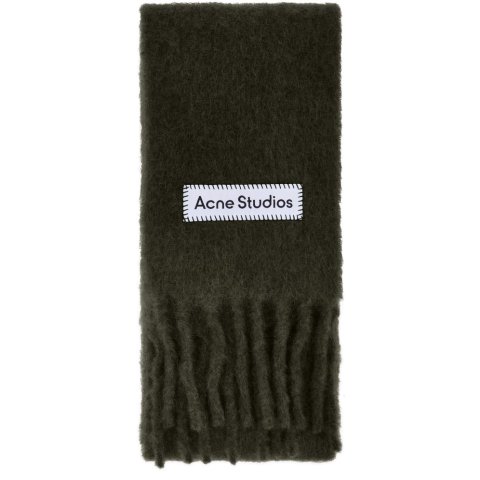 Acne Studios 格纹围巾 绿色