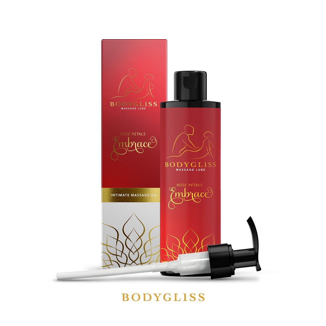 BodyGliss 二合一按摩润滑油 玫瑰 150ml