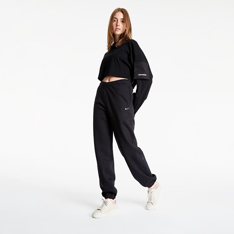 NikeLab Women's Fleece Pants 黑白