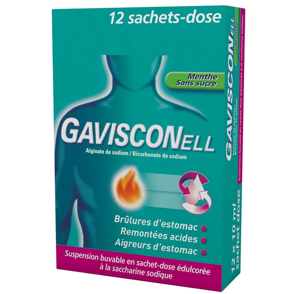 Gavisconell 薄荷无糖混悬液