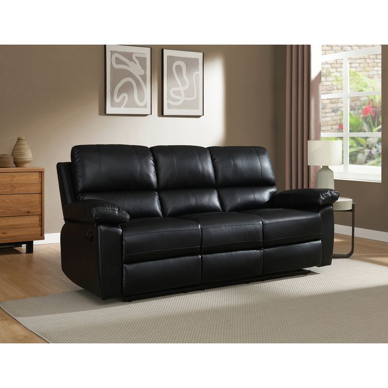 Argos Home Toby 仿皮三座电动躺椅沙发