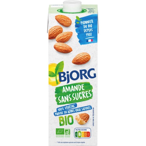 Bjorg 有机无糖杏仁奶 1L