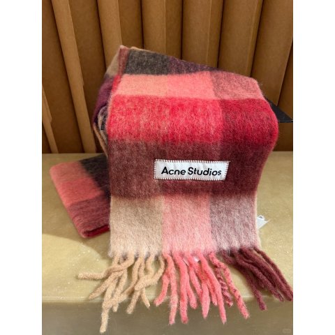 Acne Studios Vally 围巾 红色