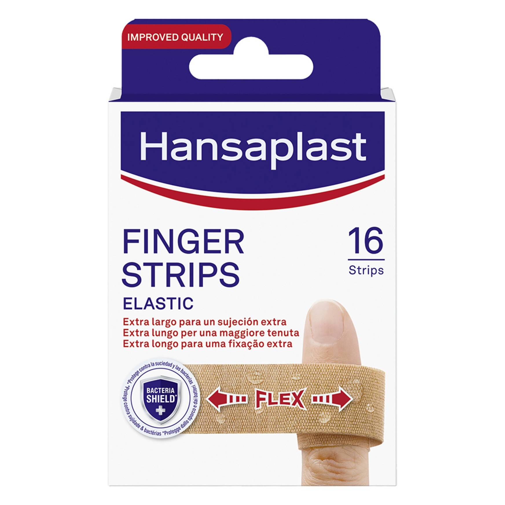 Hansaplast 超长弹性手指创可贴 16片装