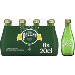 Perrier 天然气泡矿泉水 8×20cl