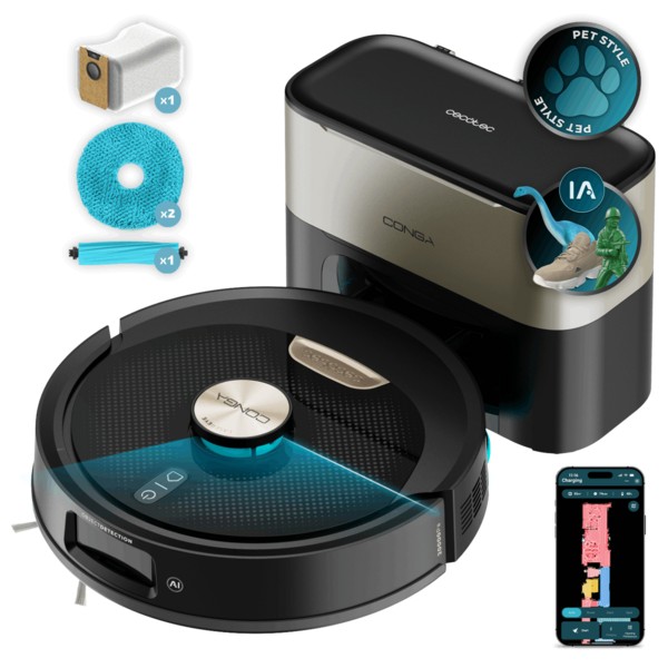 Cecotec Conga Y100 Spin AI 扫地机器人