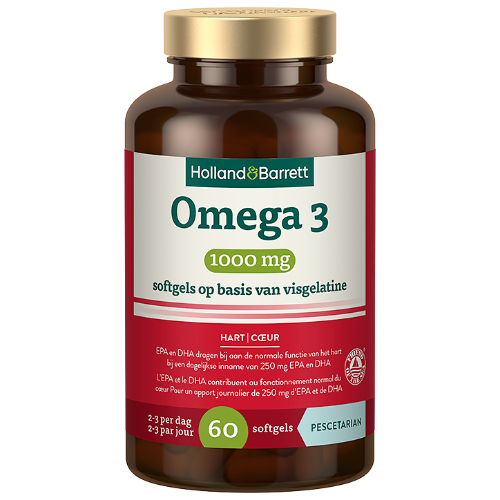 Omega-3鱼油 1000mg 60粒