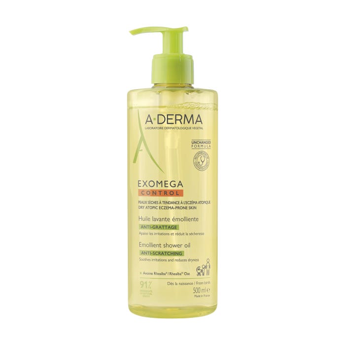 A-Derma Exomega Control 抗痒沐浴油 500ml