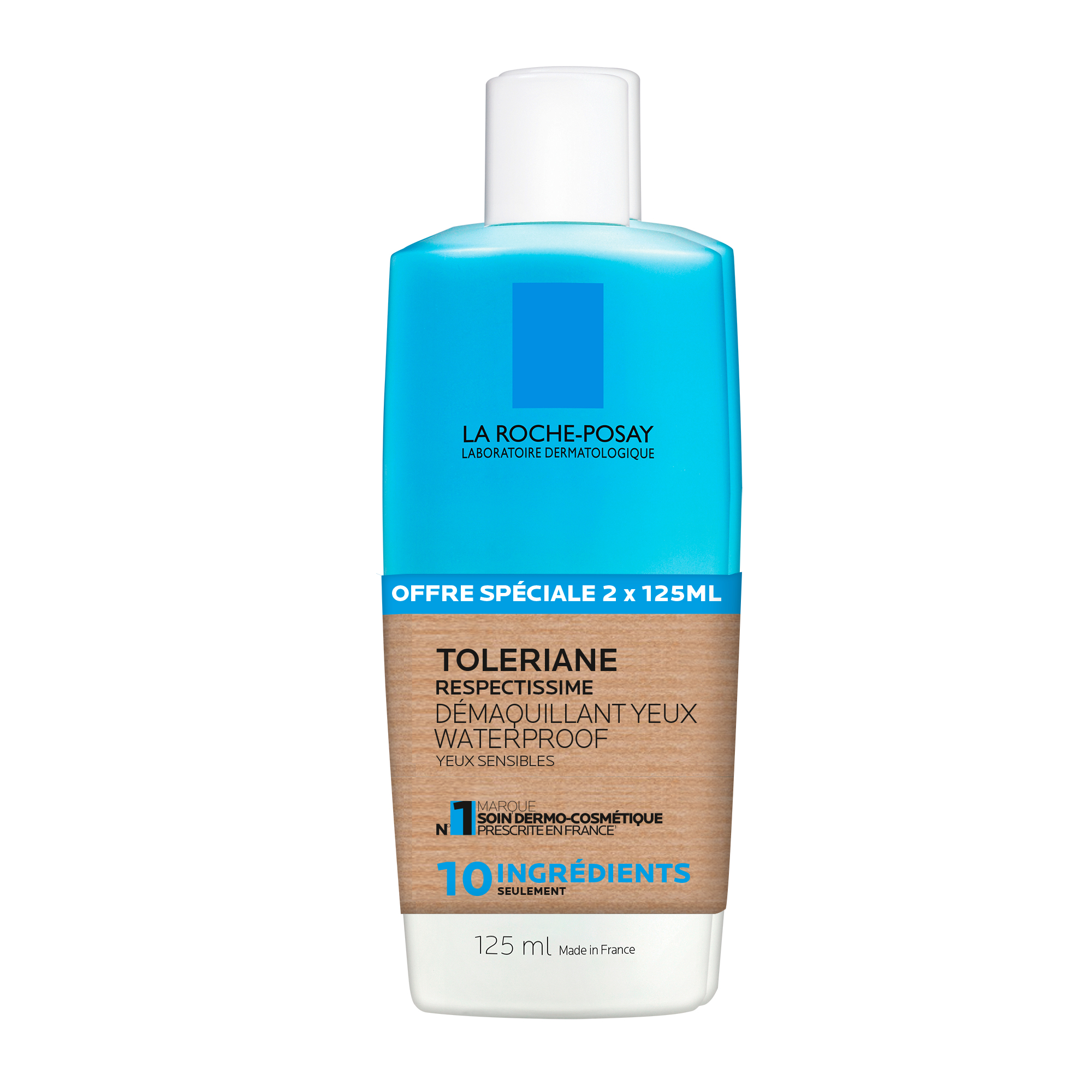 La Roche-Posay 防水眼部卸妆液 2×125ml