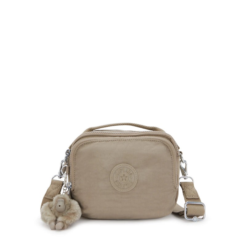 Kipling CAHIR 奶杏色斜挎包