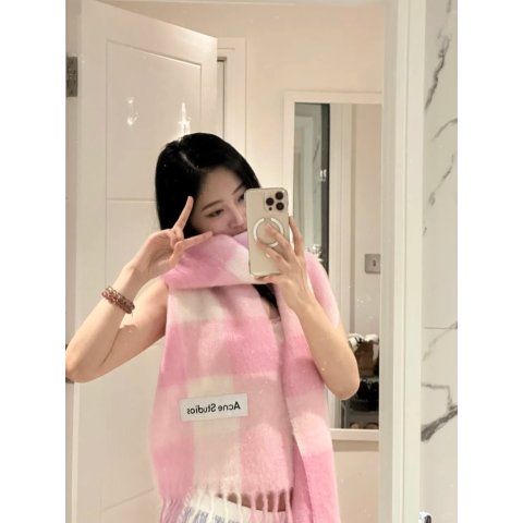 Acne Studios Vally 丝巾 米色