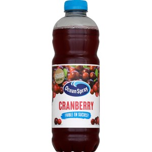Ocean Spray 蔓越莓无添加糖果汁 1L