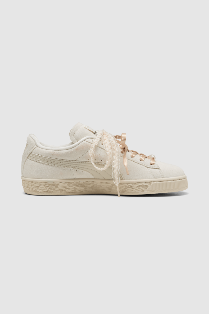 PUMA Suede Bloom 复古女鞋·象牙白