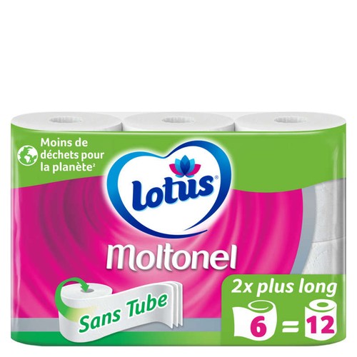 Lotus Moltonel 无卷芯卫生纸 6卷