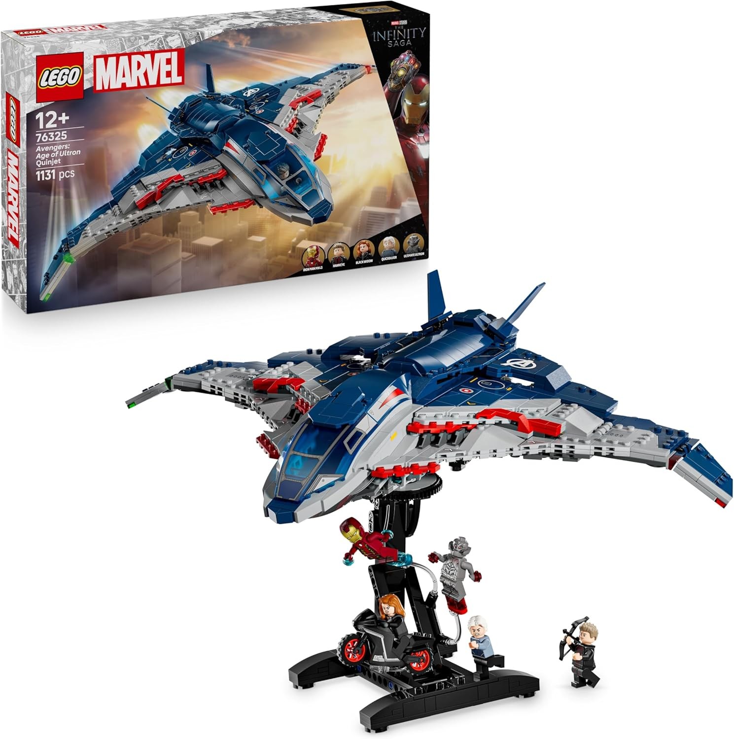 LEGO Marvel 复仇者昆式战机