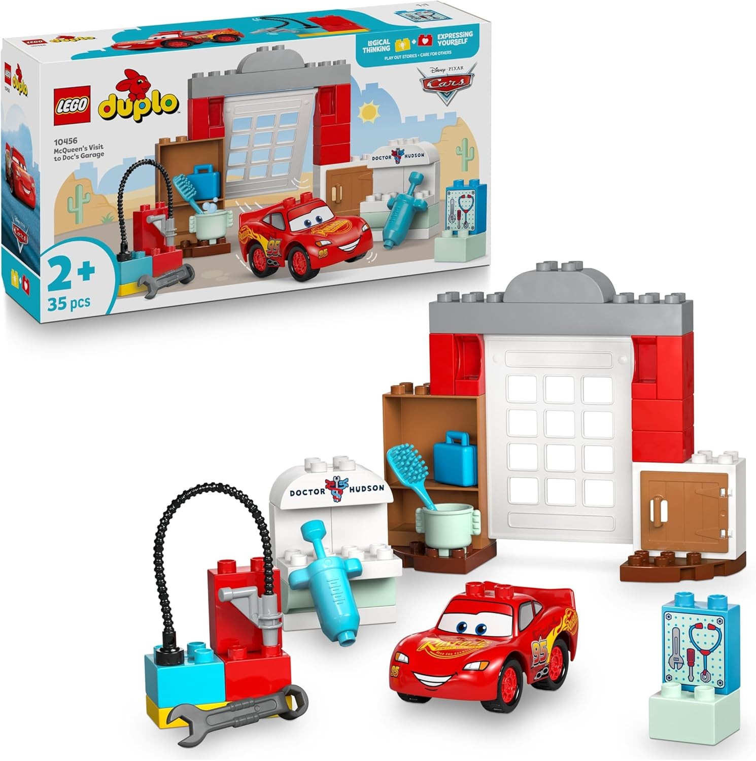 LEGO Duplo 迪士尼汽车总动员 麦昆修理厂