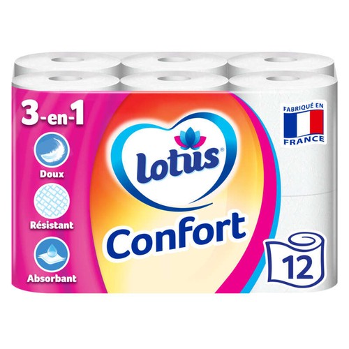 Lotus 舒适卫生纸 12卷