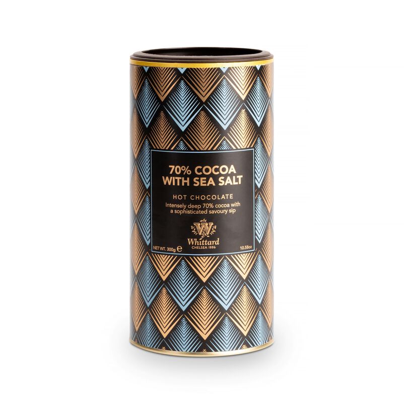 70% Cocoa with Sea Salt Hot Chocolate 海盐黑巧克力粉