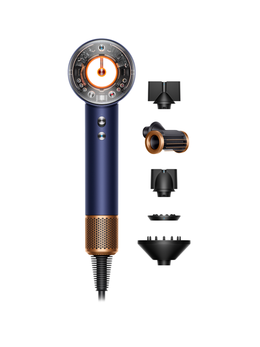 Dyson Supersonic Nural 吹风机 · 普鲁士蓝亮铜